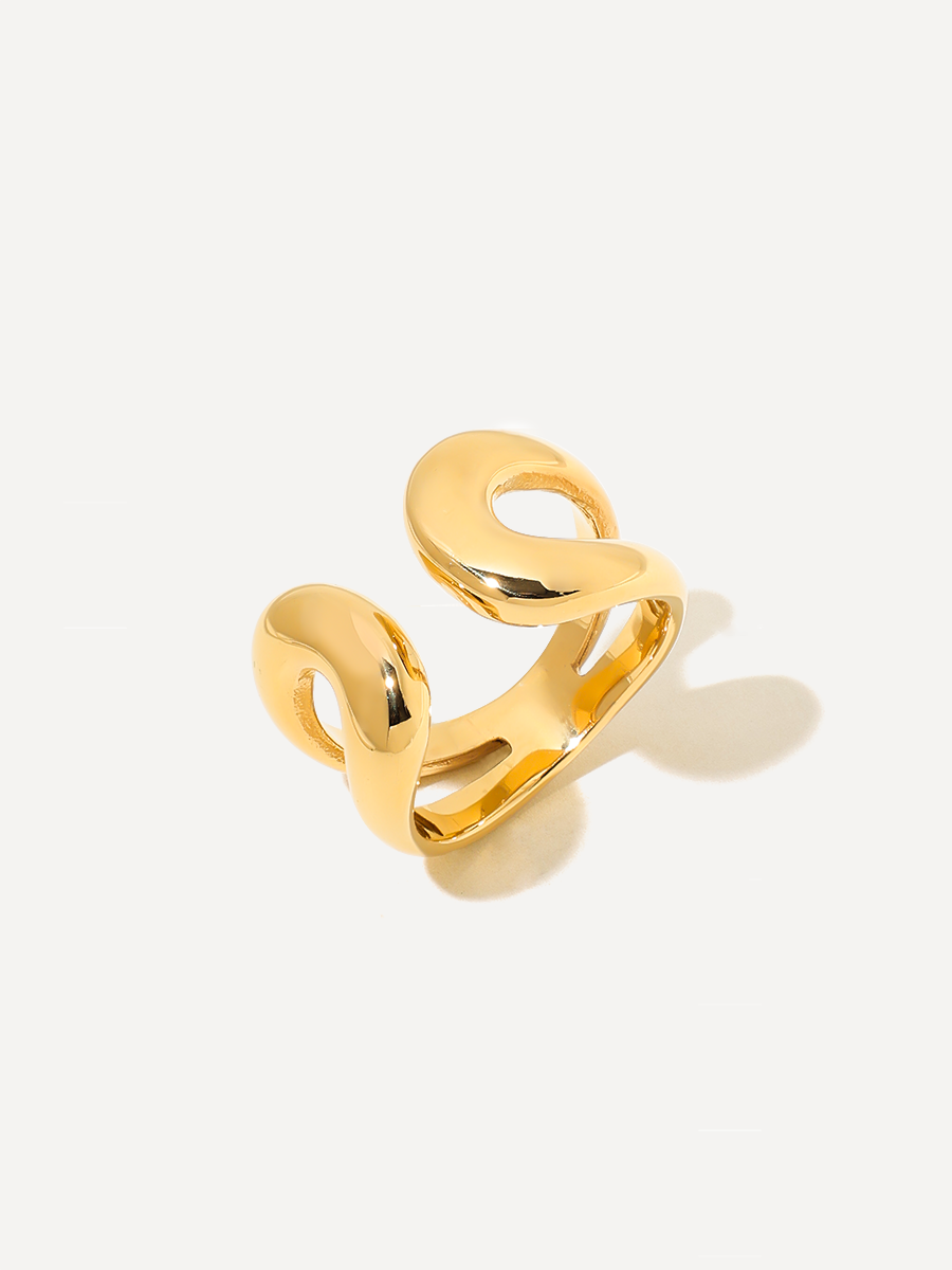Elegant Duo Ring