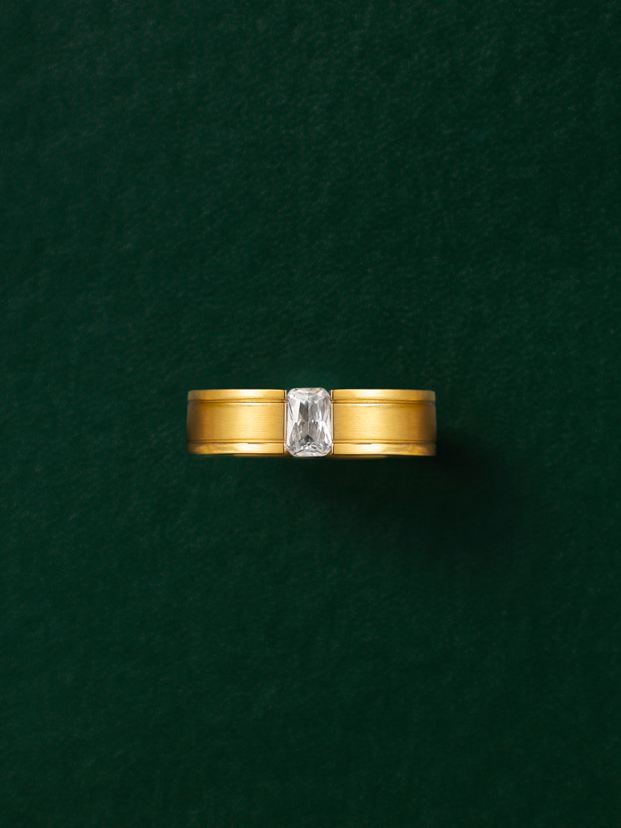 Refined Sparkle Ring