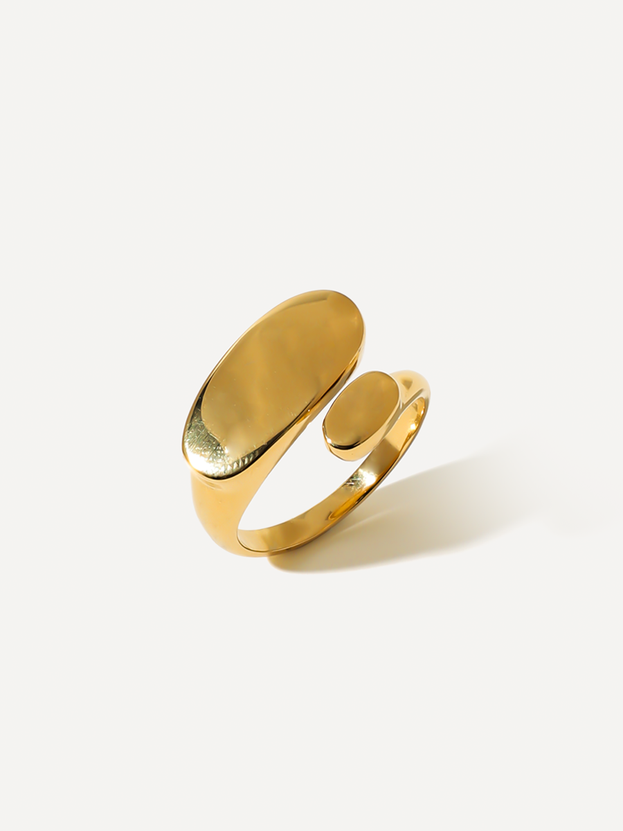 Oval Curve Ring