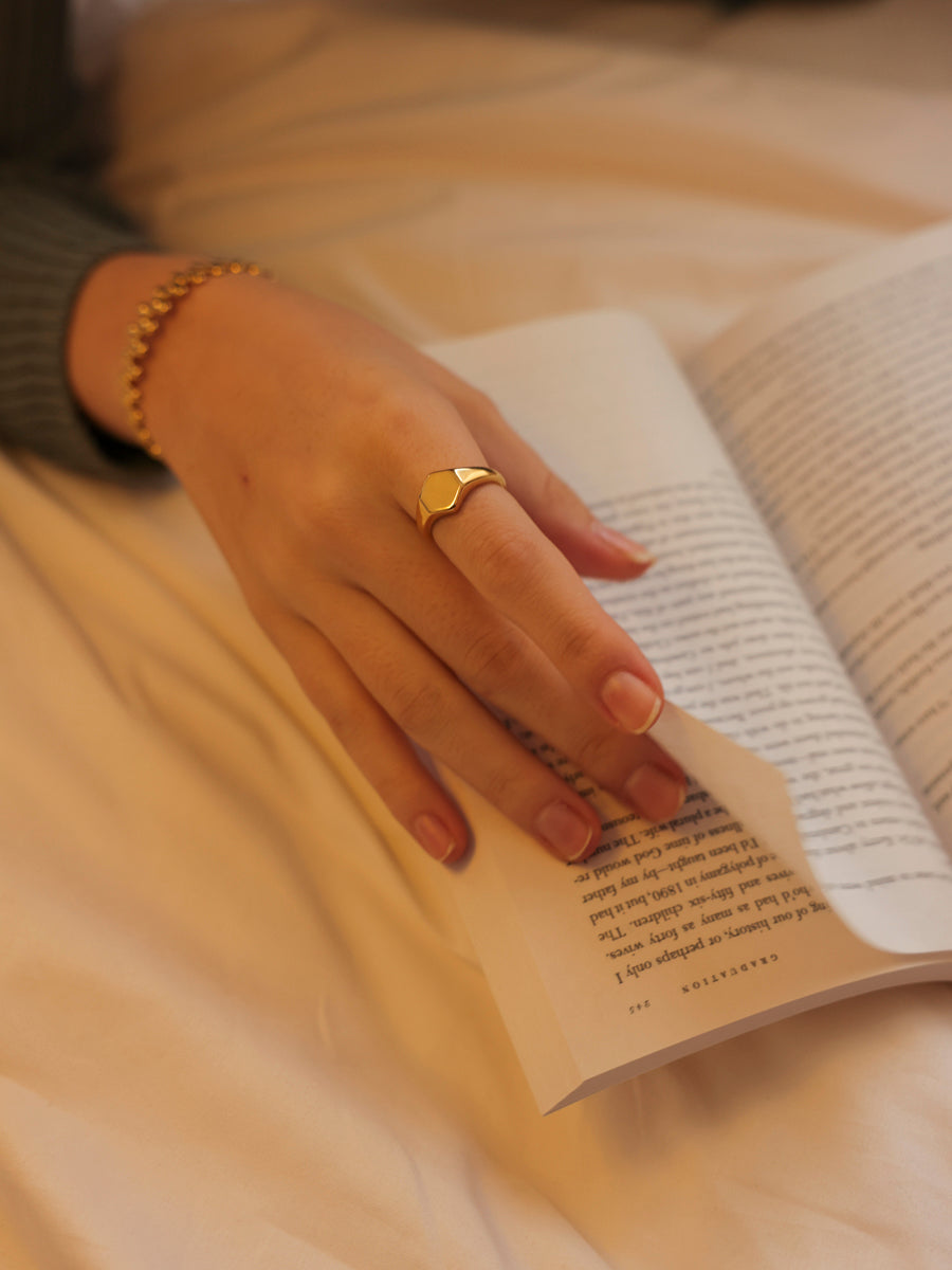 Geometric Shine Ring