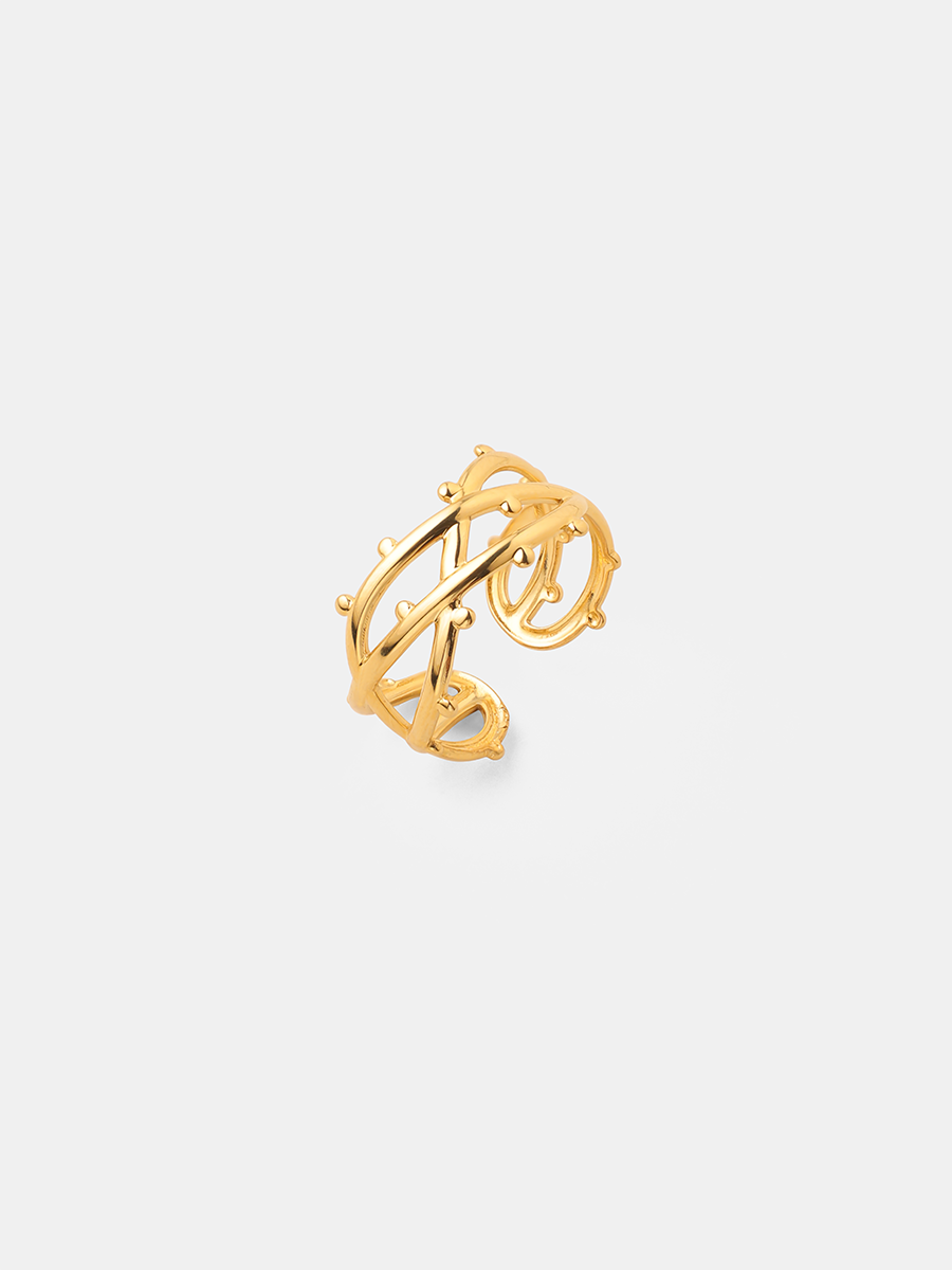 Bold Weave Ring