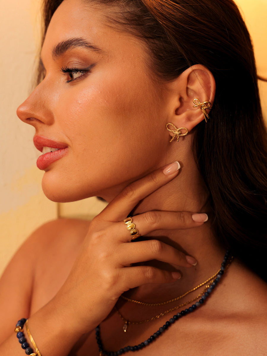 Textured Elegance Ring