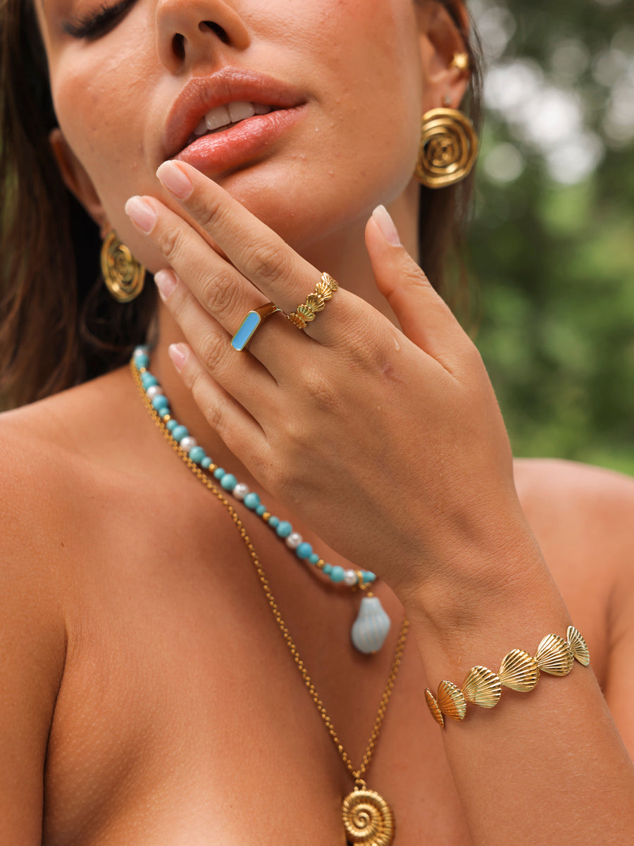 Blue Edge Ring
