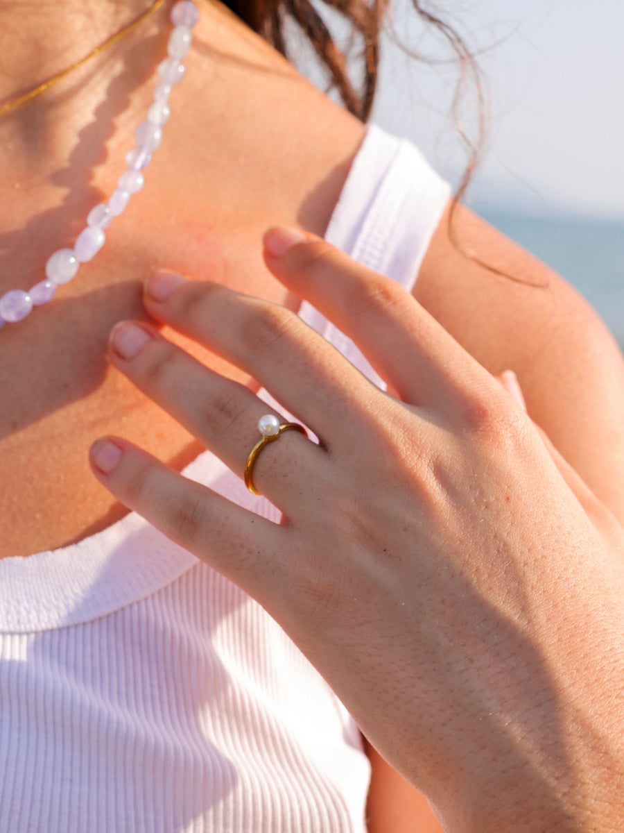 Pearl Fantasy Ring ICRUSH