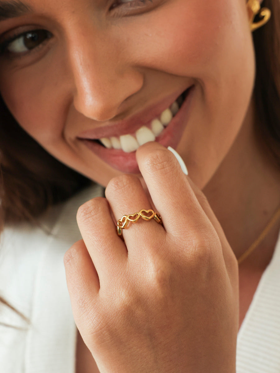 Delightful Heart Ring