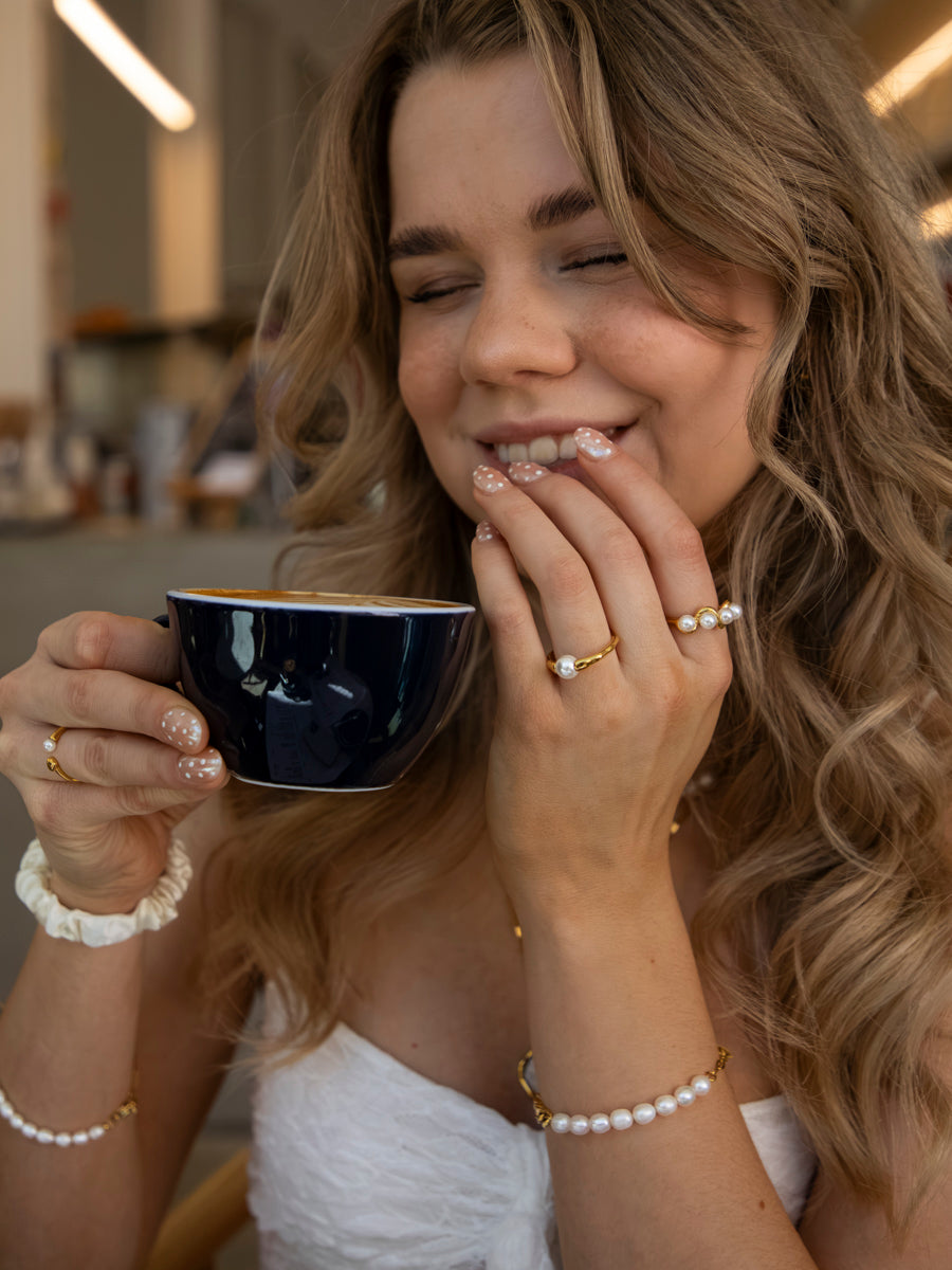 Whispering Pearl Ring