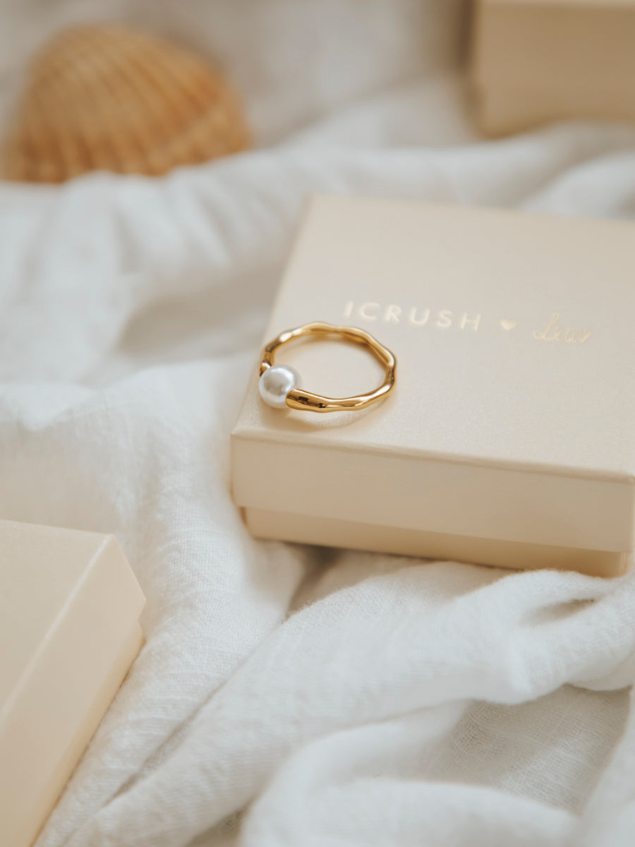 Whispering Pearl Ring