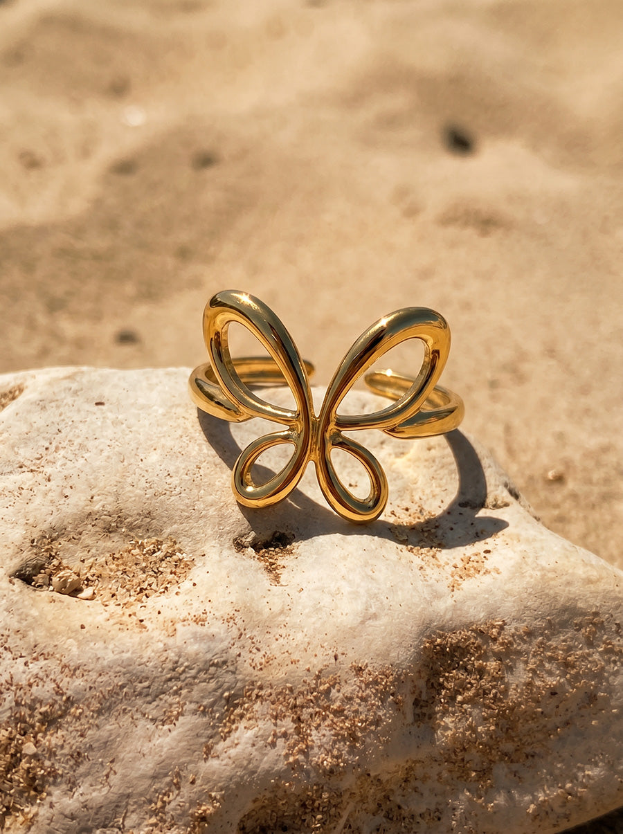 Flying Butterfly Ring ICRUSH