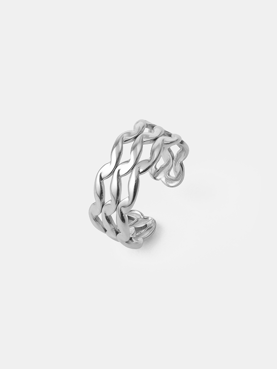 Ripple Trio Ring ICRUSH