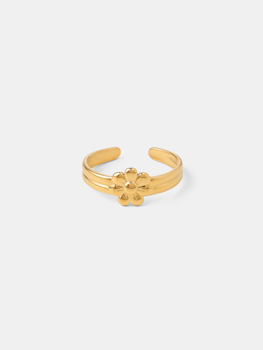 Blooming Flower Ring ICRUSH