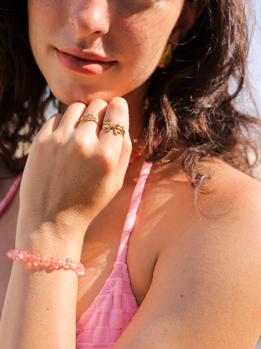 Blooming Flower Ring ICRUSH