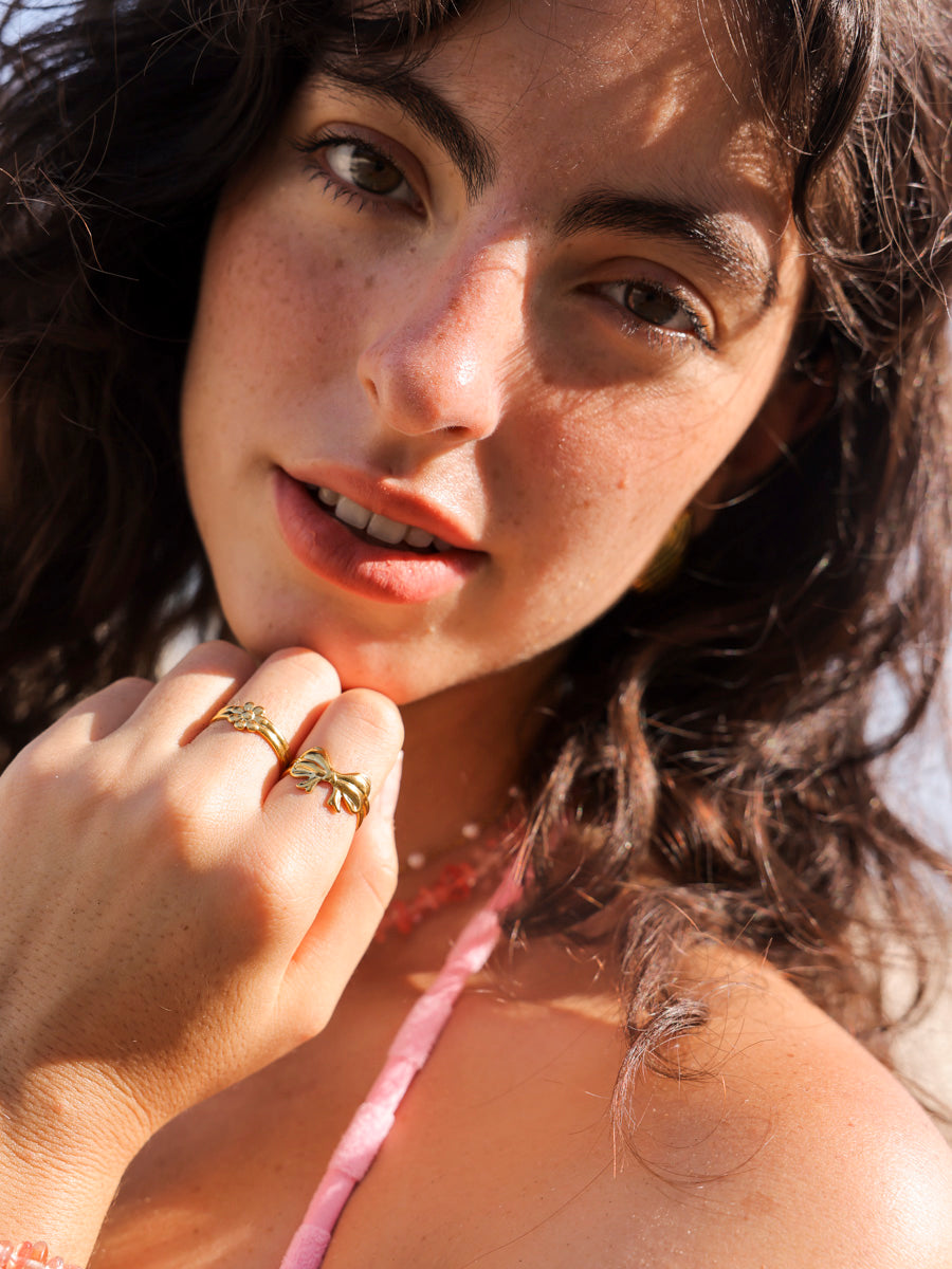 Blooming Flower Ring ICRUSH