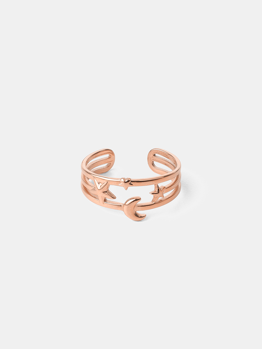 Moonlit Star Ring ICRUSH