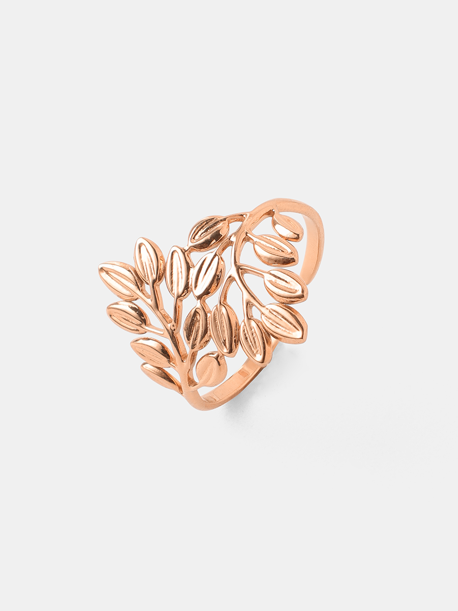 Lush Leaf Ring ICRUSH