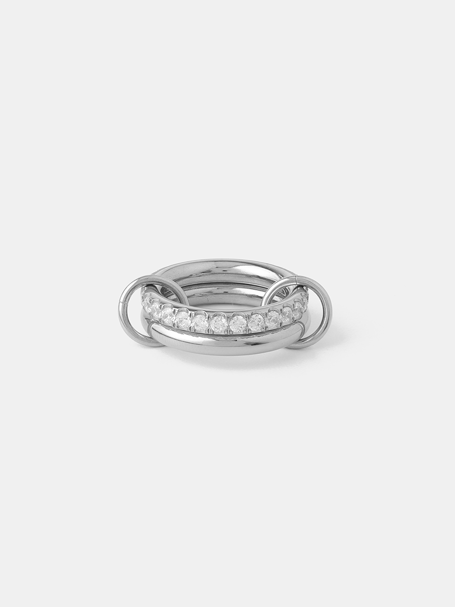 Diamond Intertwined Ring