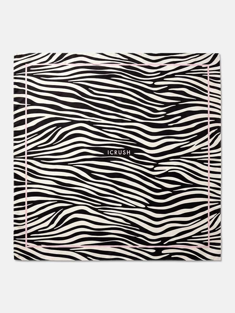 Wild Stripes Zebra-print Tuch