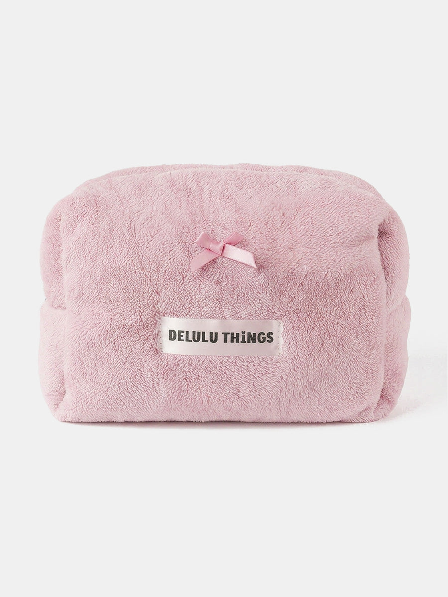 Cream Puff Pink Kosmetiktasche