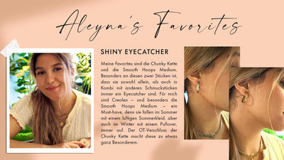 Aleyna trägt Chunky Kette
