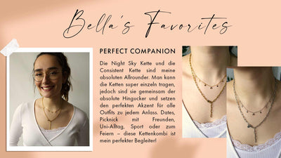 Bella trägt Night Sky Kette