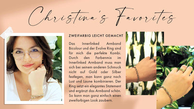 Christina trägt Innerlinked Armband
