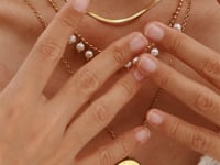 Spherical Art Pearls Kette Gold