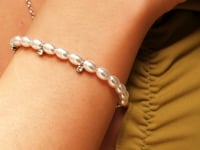 Profusion Pearls ARMBAND Silber