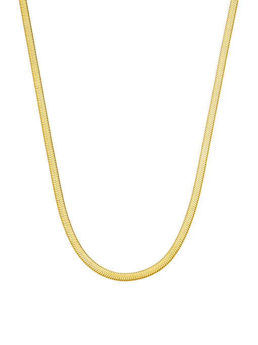 Wide Sleek Chain ICRUSH Gold/Silver/Rose Gold