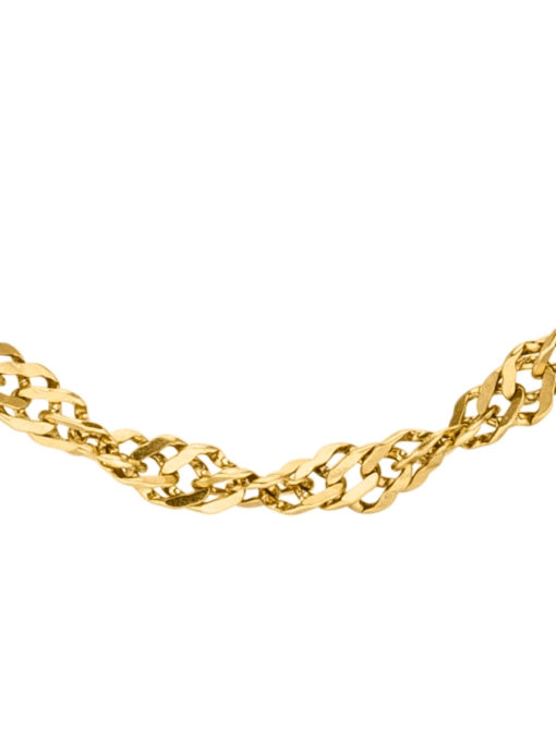 Composed Chain Gold ICRUSH Gold/Silver/Rose Gold