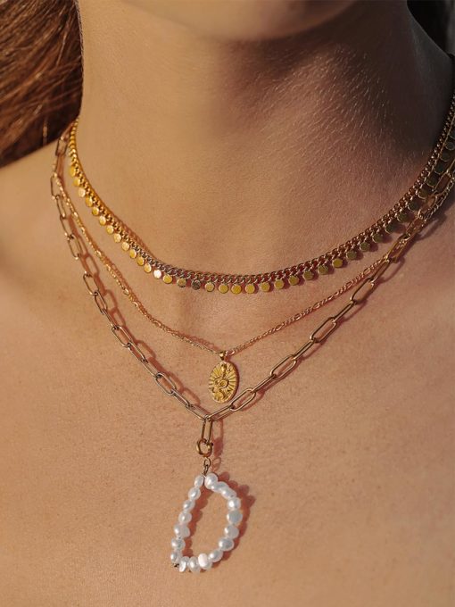 Patience Chain Silver ICRUSH Gold/Silver/Rose Gold
