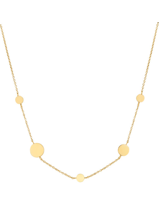 CONNECTING DOTS KETTE GOLD ICRUSH Gold/Silver/Rosegold