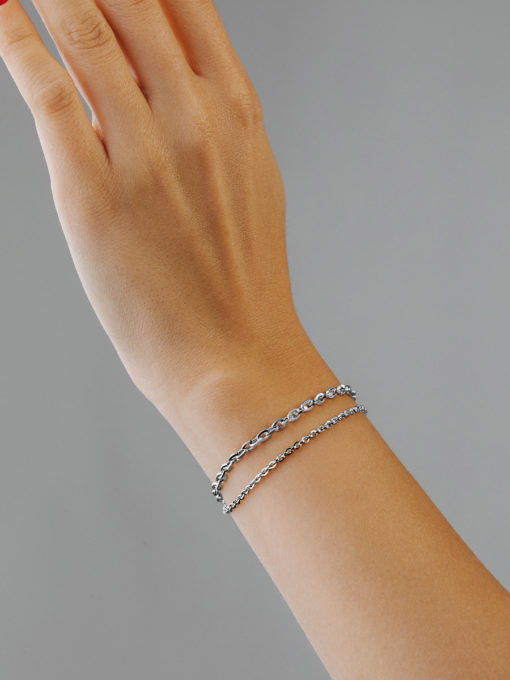 GRATEFUL ARMBAND SILVER ICRUSH Gold/Silver/Rose Gold