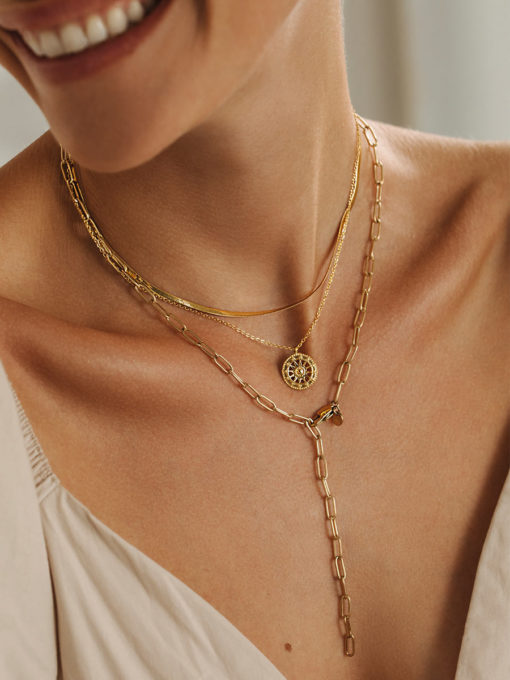Sail-to-the-sun Chain Gold ICRUSH Gold/Silver/Rose Gold