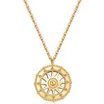 Sail-to-the-sun Kette Gold