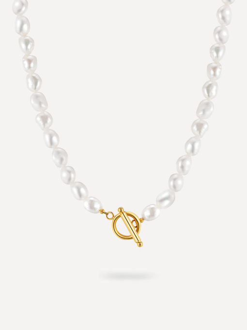 Pearls OT Chain Silver ICRUSH Gold/Silver/Rose Gold