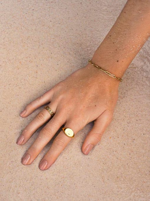 Mirror Ring Gold ICRUSH Gold/Silver