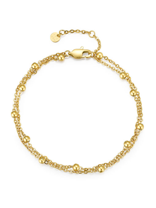 Harmony FOOT CHAIN Gold ICRUSH Gold/Silver/Rose Gold