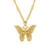 Butterfly Kette Gold ICRUSH Gold/Silver
