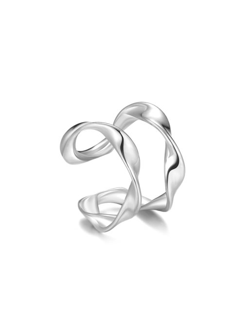 Mobius Earcuff Silver ICRUSH Gold/Silver/Rose Gold