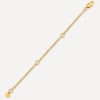 Simple Chain Extender Silber ICRUSH Gold/Silver