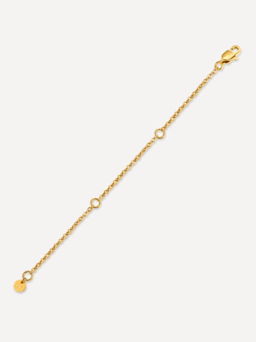 Simple Chain Extender Silver ICRUSH Gold/Silver/Rose Gold