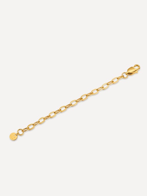 Wide Chain Extender Gold ICRUSH Gold/Silver/Rose Gold