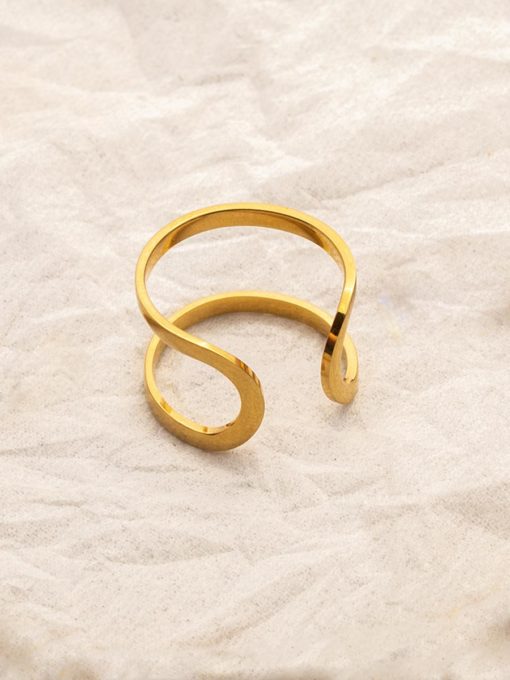 Double Ring Gold ICRUSH Gold/Silver