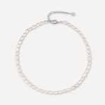Classic Pearls Kette Silber