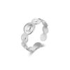 Sunrise to sunset Ring Silber ICRUSH Gold/Silver