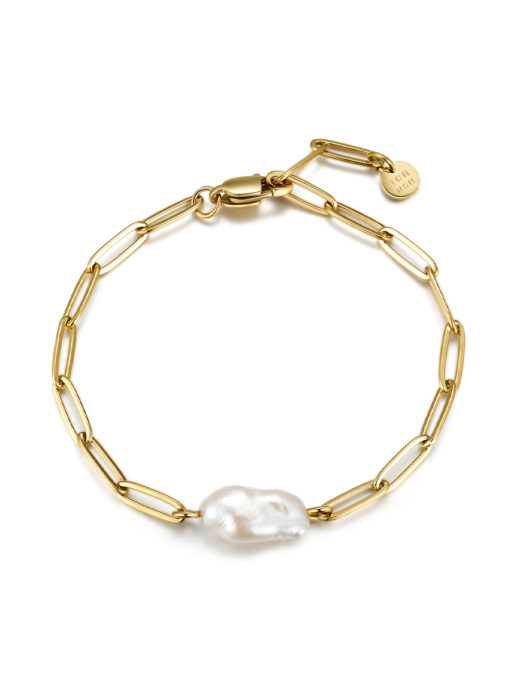 Baroque Pearl ARMBAND Gold ICRUSH Gold/Silver/Rosegold