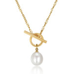 Lustrous Pearls Kette Gold