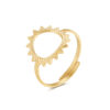 Dazzling Ring Gold ICRUSH Gold/Silver