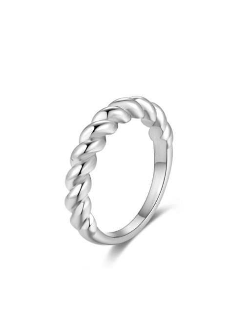 TWIRL Ring Silber ICRUSH Gold/Silver