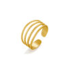 Comely Ring Gold ICRUSH Gold/Silver