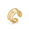 Emphasize Ring Gold ICRUSH Gold/Silver
